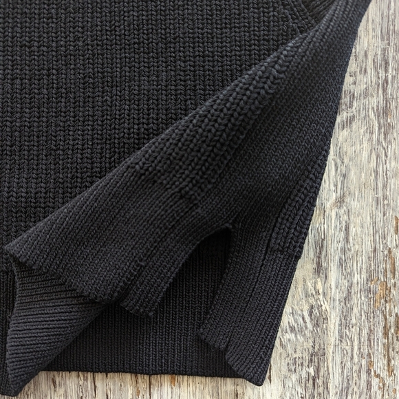 Aritzia Wilfred New Halter Knit Tank Black Size Small - Picture 7 of 8